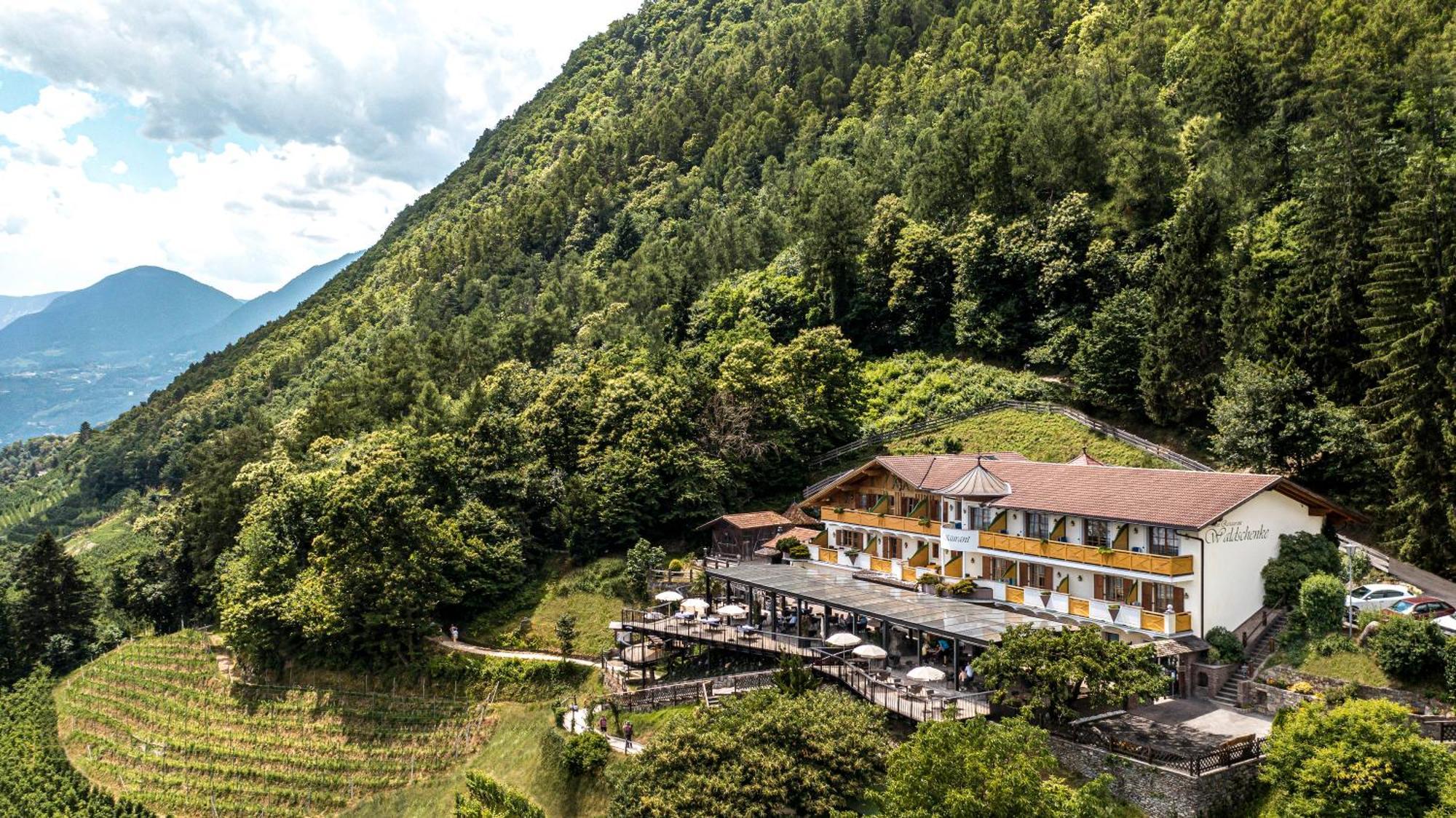Hotel Gasthof Waldschenke Marlengo Exterior foto