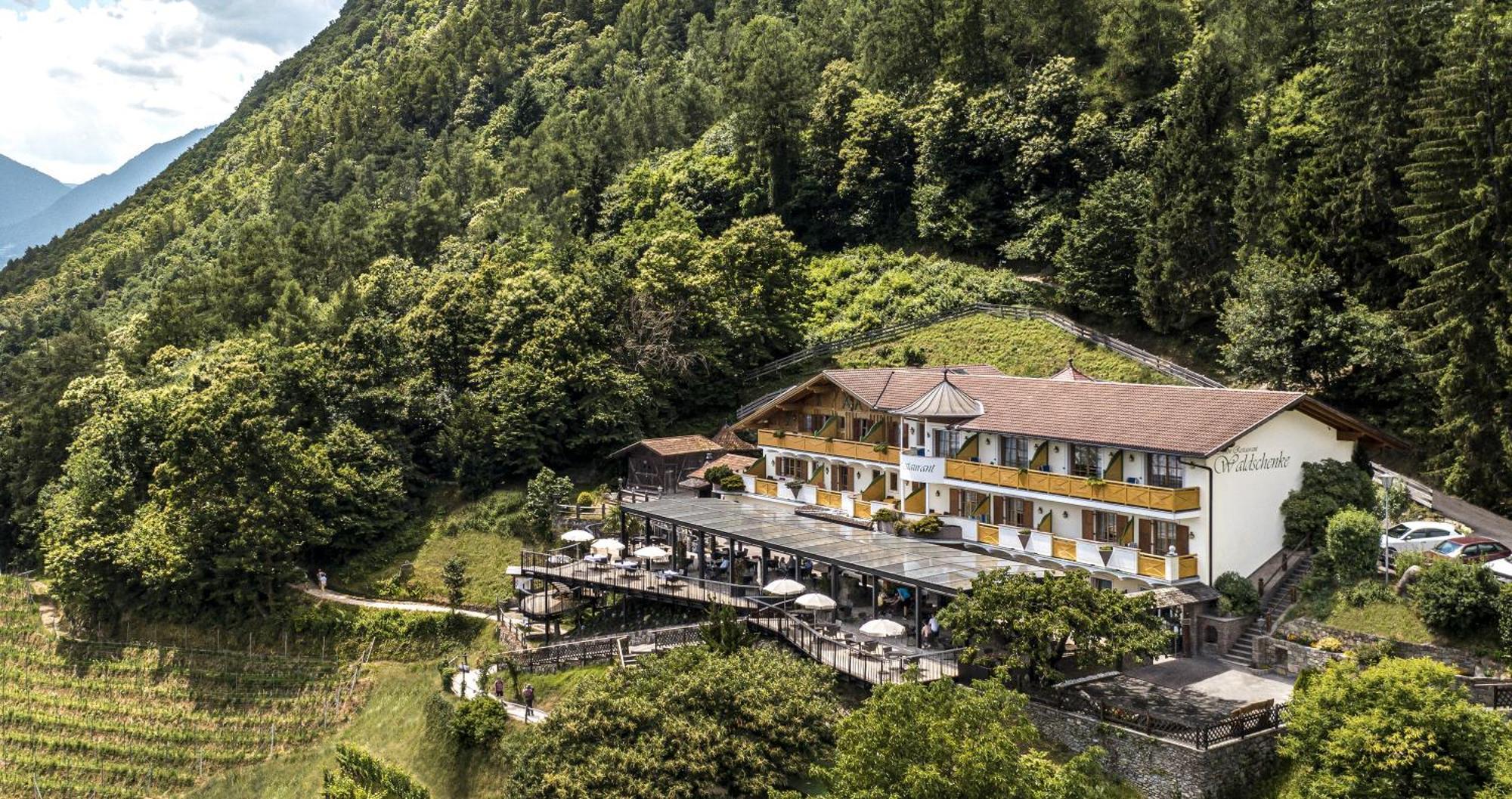 Hotel Gasthof Waldschenke Marlengo Exterior foto